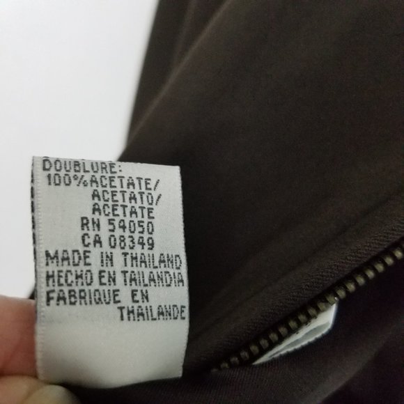 Jones Ware Stretch Jacket, Brown SZ 12 - Picture 5 of 5